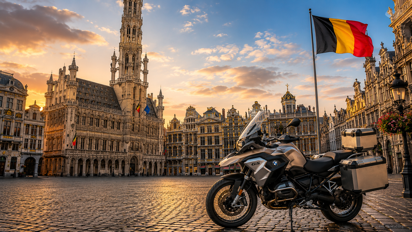 Motor voor een karakteristiek Belgisch stadslandschap